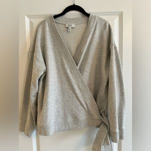 COS wrap sweatshirt Medium